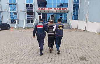 Edirne'de 54 yıl hapis cezası bulunan firari hükümlü ahırda telsizle yakalandı