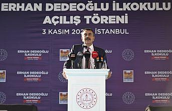 Milli Eğitim Bakanı Tekin, Zeytinburnu'ndaki okul açılışında konuştu: