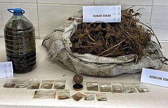 Tekirdağ'da bağ evinde 3 kilo 700 gram esrar ele geçirildi