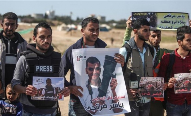 İsrail 'yasa' bahanesiyle Filistinli gazetecileri hedef alıyor