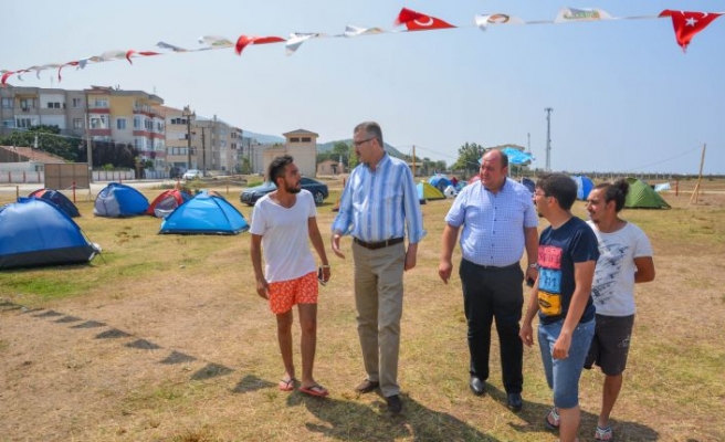 Karacabey'in incisi Yeniköy'e çadır ve karavan park alanı