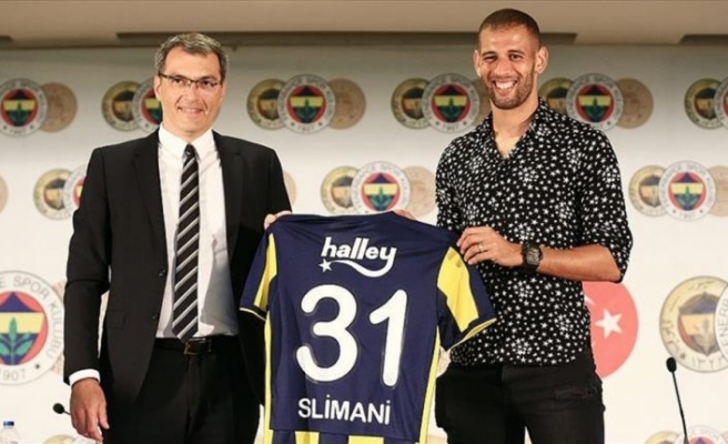 Fenerbahçe'nin yeni transferi Slimani: Fenerbahçe için her şeyimi vereceğim