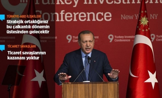 Cumhurbaşkanı Erdoğan: ABD ile stratejik ortaklığımız bu çalkantılı dönemin de üstesinden gelecektir
