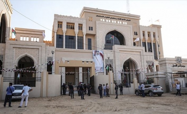 Gazze'de, Katar'ın finanse ettiği Adalet Sarayı açıldı
