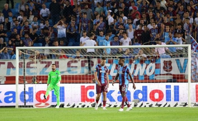 Trabzonspor'un kalesi ilk yarılarda düştü