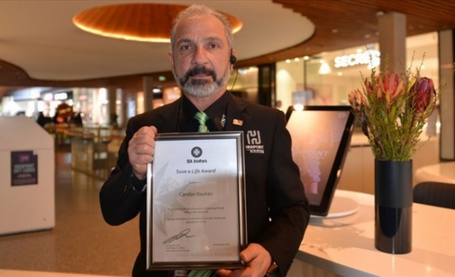 Avustralya’da kalbi duran kişiyi hayata döndüren Türk'e kahramanlık ödülü