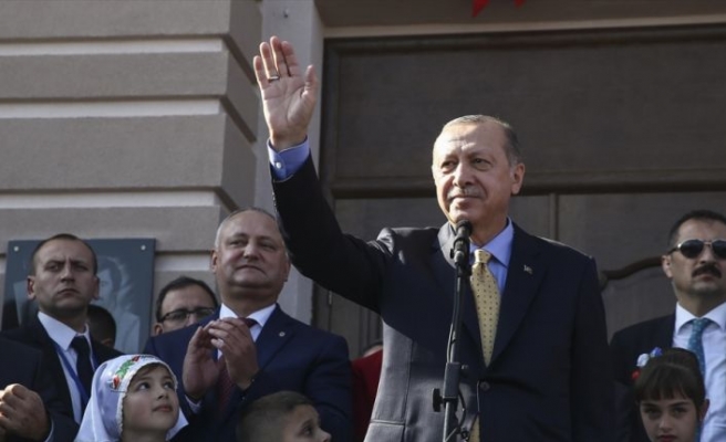 Cumhurbaşkanı Erdoğan: Gökoğuz Türklerinin kara gün dostu olmayı sürdüreceğiz