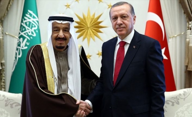 Cumhurbaşkanı Erdoğan ve Kral Selman görüştü