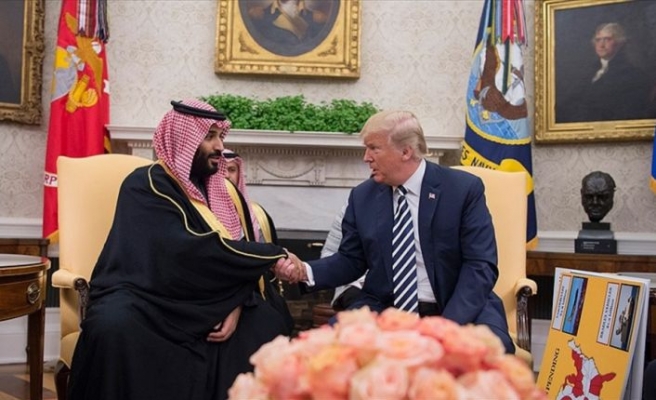 Trump, Suudi Arabistan Veliahtı Bin Selman ile görüştü