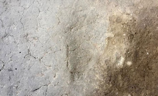 Aktopraklık'ta 7 bin 500 yıllık 'ayak izleri' bulundu