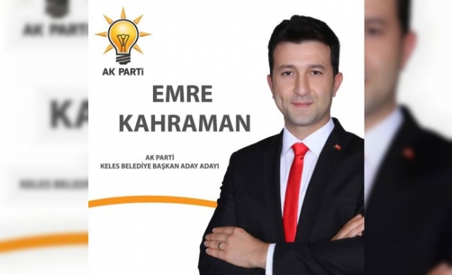 Bursa Keles Belediye Başkanı aday adayı Emre Kahraman oldu.