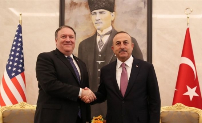 Dışişleri Bakanı Çavuşoğlu ABD'li mevkidaşı Pompeo ile görüştü