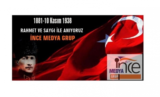 Gazi Mustafa Kemal Atatürk'ü vefatının 80. yıl dönümünde rahmet  ve saygı ile anıyoruz.