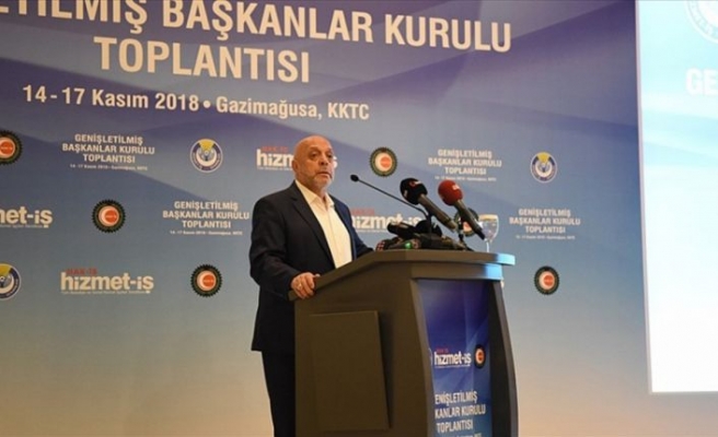 Hak-İş Genel Başkanı Arslan: Kadro sorununun ivedilikle çözülmesini istedik