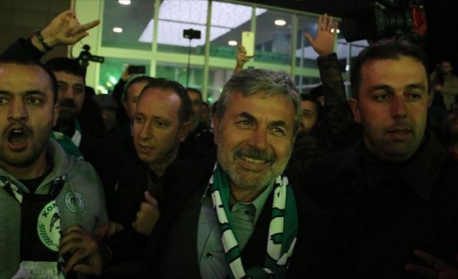 Teknik direktör Kocaman'a Konya'da coşkulu karşılama