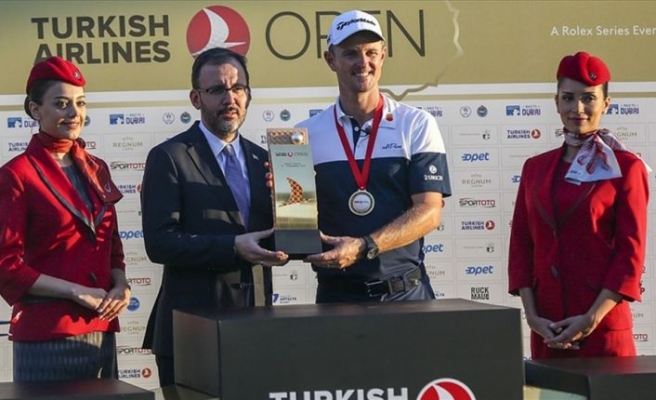 'Turkish Airlines Open 2018'in galibi Justin Rose