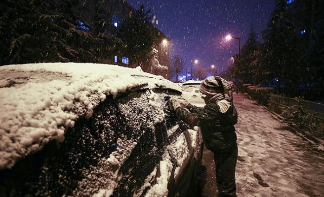 Ankara için kar uyarısı