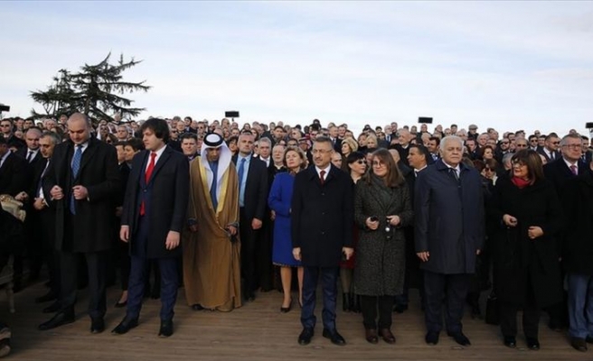 Cumhurbaşkanı Yardımcısı Oktay, Zurabişvili'nin göreve başlama törenine katıldı