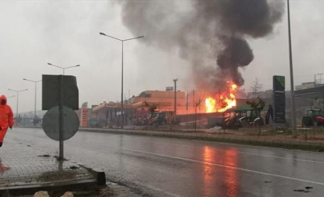 Şanlıurfa'da akaryakıt istasyonunda patlama