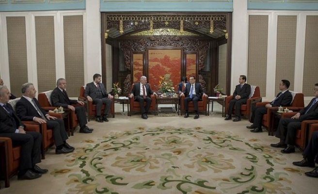 TBMM Başkanı Yıldırım: Çin'i stratejik dost bir ülke olarak görüyoruz
