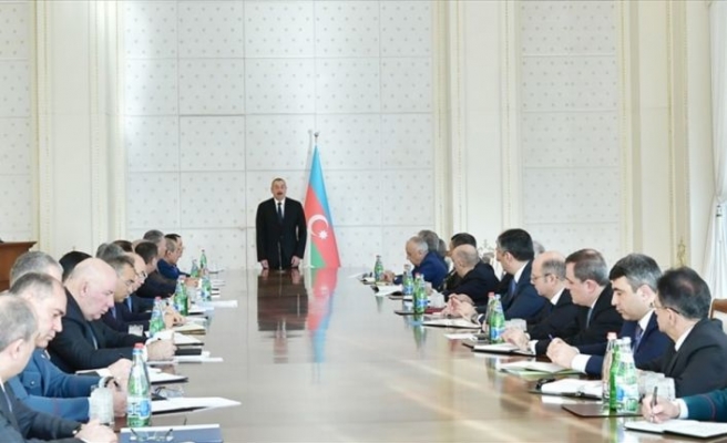 Azerbaycan Cumhurbaşkanı Aliyev: 2018 Azerbaycan için başarılı bir yıl oldu