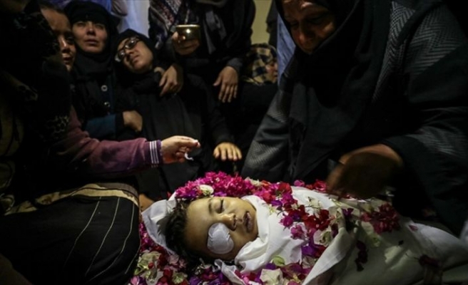İsrail 2018'de Gazze'de 50 çocuğu öldürdü