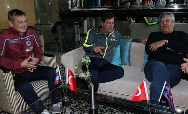 Lucescu'dan Trabzonspor kampına ziyaret