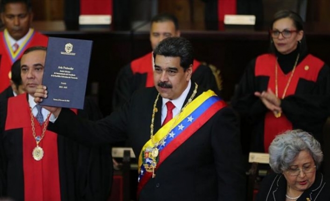 Venezuela'da Maduro devlet başkanlığı için yemin etti