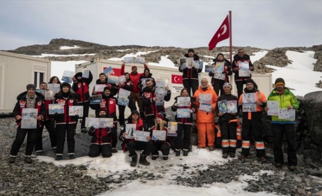 Antarktika'da Türk Bilimsel Araştırma Kampı kuruldu