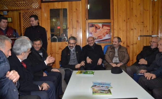 Mehmet Atmaca Akçaabatlılar Derneğini ziyaret etti