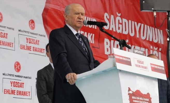 MHP Genel Başkanı Bahçeli: Ya beka diyeceğiz ya da belaya razı olacağız
