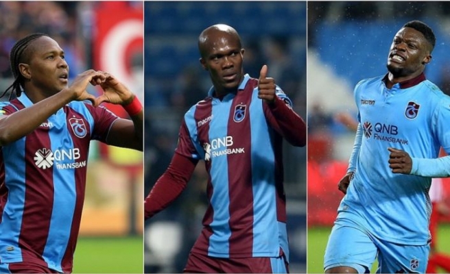 Trabzonspor'un golcü üçlüsü