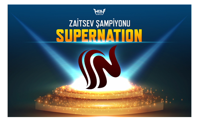 Wolfteam Zaitsev Turnuvası’nı Supernation Takımı Kazandı