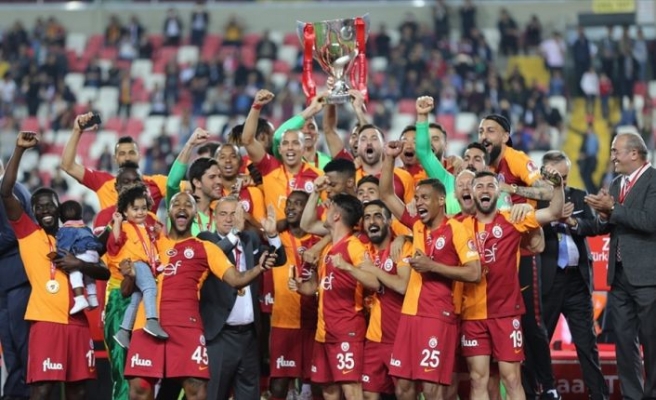Türkiye Kupası'nın sahibi Galatasaray