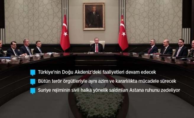 'Türkiye'nin bütün terör örgütleriyle mücadelesi devam edecek'