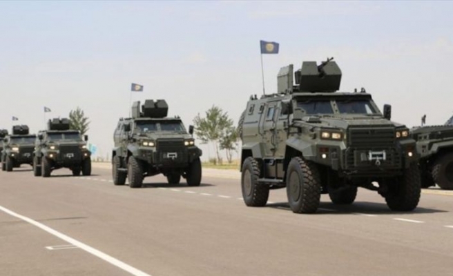 'Ejder Yalçın' zırhlıları Özbekistan ordusunda