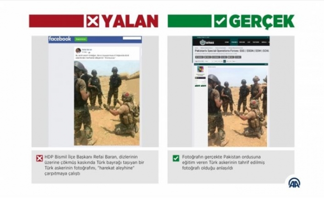 HDP Bismil İlçe Başkanı'ndan harekatla ilgili kara propaganda