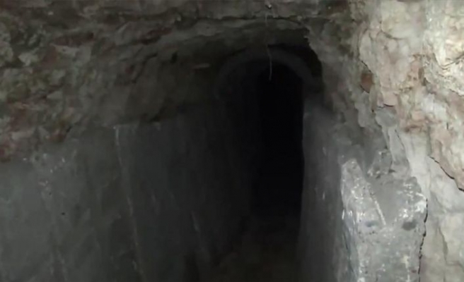 Rasulayn'da terör örgüne ait tünel bulundu