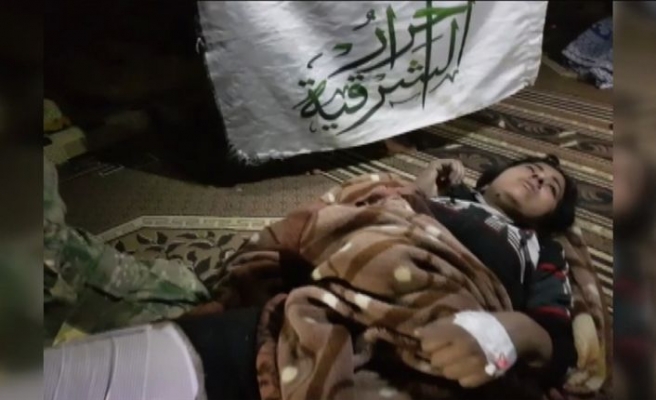 Suriye Milli Ordusu’ndan yaralı teröriste insani müdahale