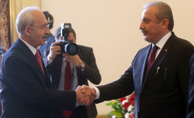 TBMM Başkanı Şentop, CHP Genel Başkanı Kılıçdaroğlu ile görüşecek