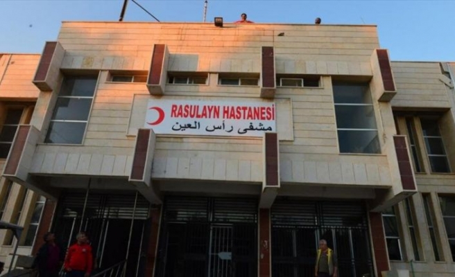 Teröristlerin tahrip ettiği Rasulayn Hastanesi şifa dağıtmaya başladı