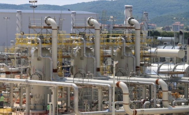 TürkAkım'da iki boru hattı da doğal gazla dolduruldu