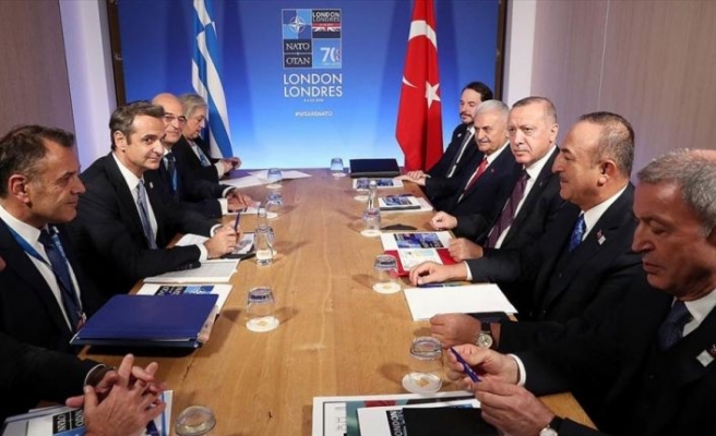 Cumhurbaşkanı Erdoğan NATO Liderler Zirvesi kapsamında temaslarda bulundu