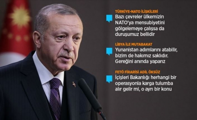 Cumhurbaşkanı Erdoğan: NATO'nun kendini güncellemesi kaçınılmazdır