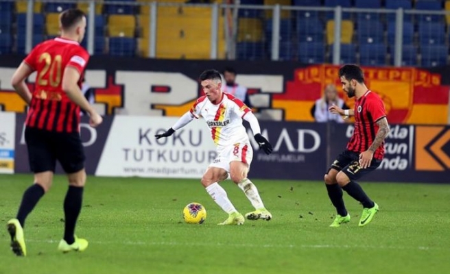 Göztepe'nin Süper Lig'de 5 maçlık yenilmezlik serisi sona erdi