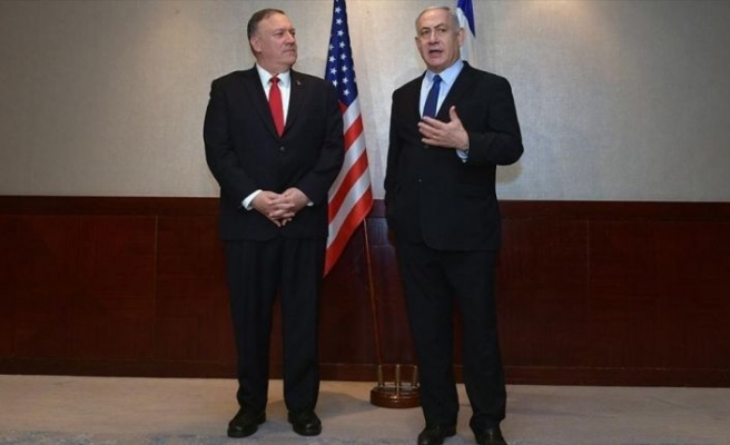 Pompeo ve Netanyahu 'İran'ın bölgedeki zararlı etkisi'ni görüştü