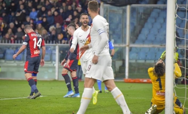 Cengiz Ünder'in de gol attığı maçta Roma, Genoa'yı 3-1 yendi