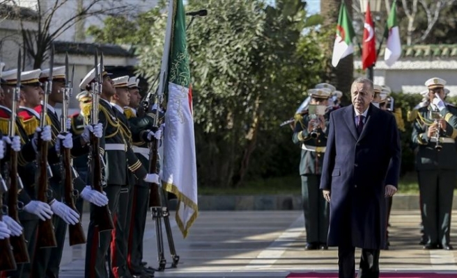 Erdoğan'ın ziyareti Cezayir basınında geniş yer buldu