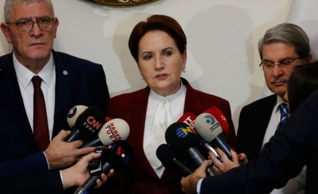 İYİ Parti Genel Başkanı Akşener: Tezkereye 'hayır' oyu verme kararı aldık