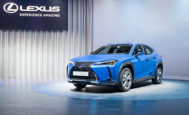 Lexus elektrikli araçlarını sergiledi